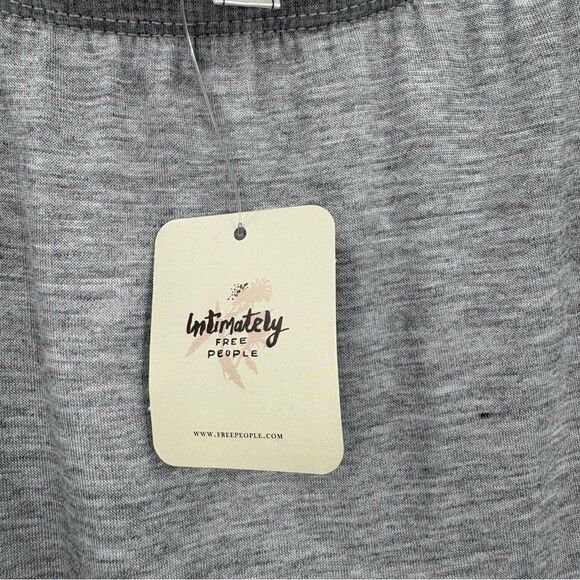 Free People NYTT Flare Sleeve Bodysuit in Light Gray Women’s Size S NWT - Picture 6 of 7